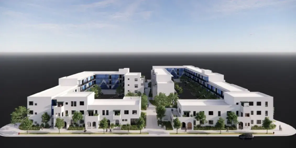 Rendering of Phase Four of the Jordan Downs Redevelopment