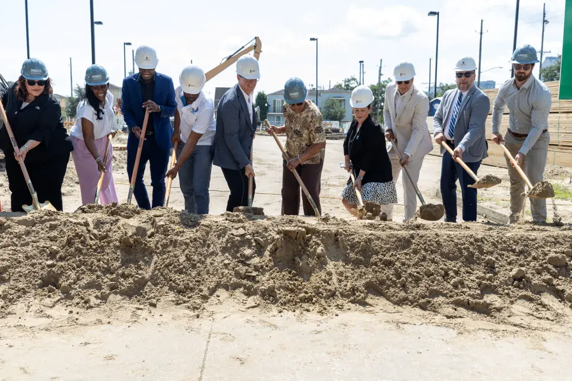 Generic groundbreaking photo