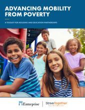 Advancing Mobility from Poverty, A Tookkit for Housing and Education Partnerships cover
