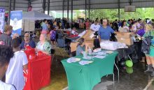 Photo of People at Community Resource Fair