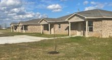 Light brown brick homes