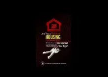 Flyer for fair housing
