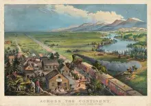 Railway expansion painting