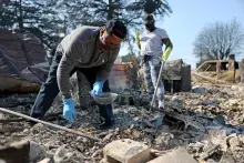 Recovery efforts after wildfires in Los Angeles