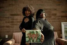 Diane Heard and Vickie Wilson were professional backup singers in Detroit