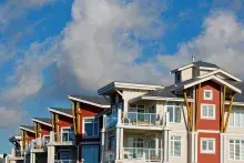 Multifamily homes_stock image