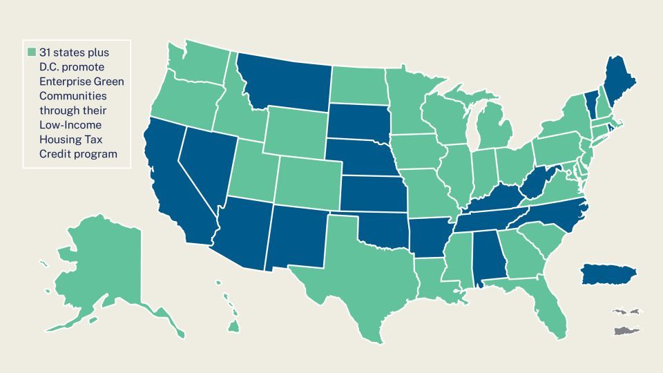 Green Communities Map