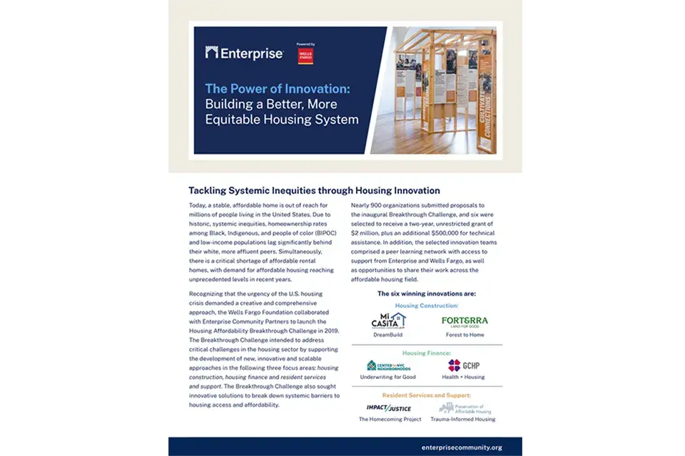 HABC The Power of Innovation Report cover