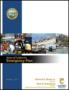Cover of State of California Emergency Operations Plan