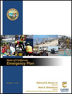 Cover of State of California Emergency Operations Plan