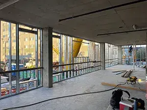 Construction actively underway with barrientosRYAN, housing development partner, at the helm of this North Seattle co-located project