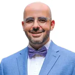 Ahmad Abu Khalaf, policy research senior director at Enterprise, headshot