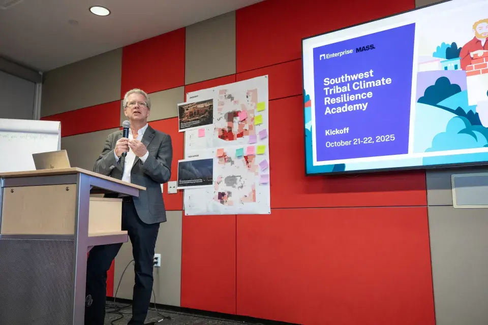 Shaun Donovan at the Southwest Resilience Academy