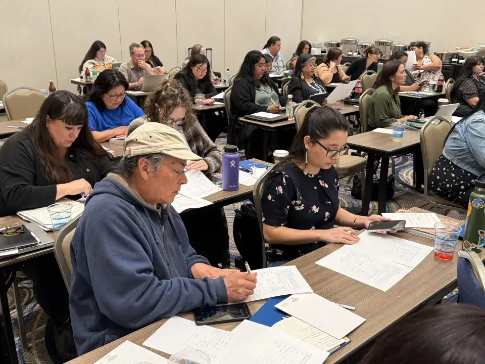 California tribal academy at work