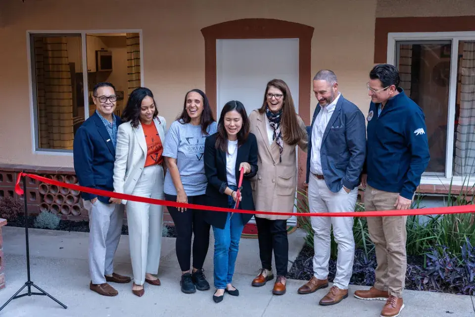 Beacon Housing ribbon cutting 