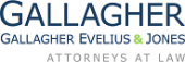 Gallagher Evelius & Jones Attorney at Law logo