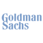 Goldman Sachs in stacked blue gray text
