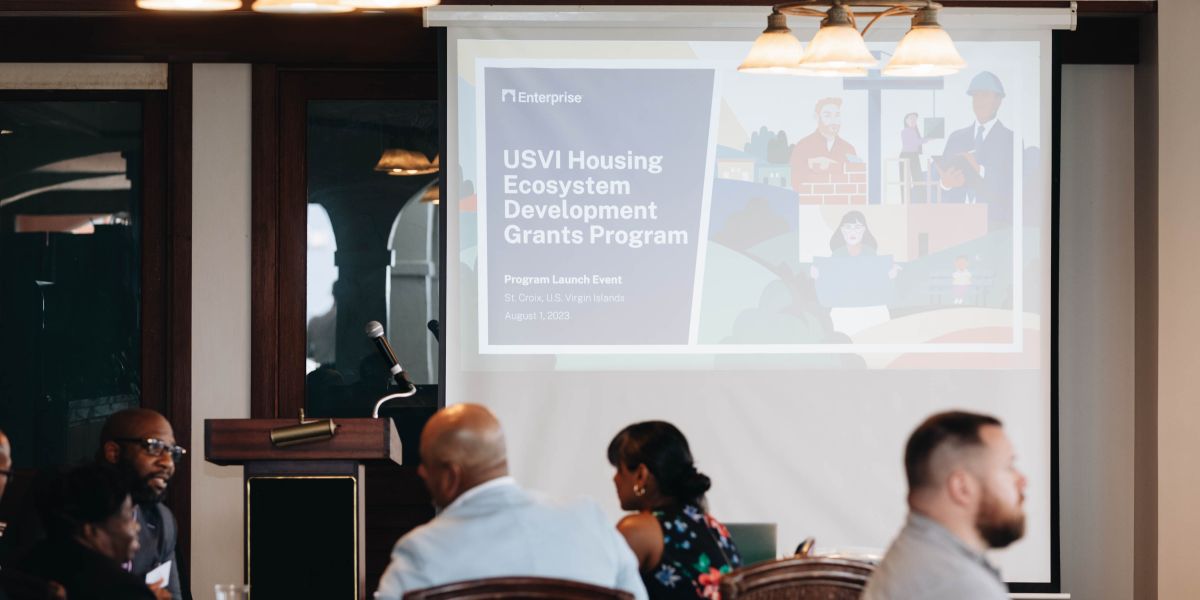 Enterprise Announces USVI Housing Ecosystem Development Grants