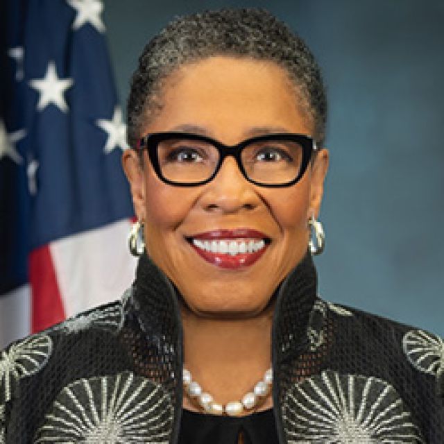 U.S. Department of Housing and Urban Development Secretary Marcia Fudge headshot