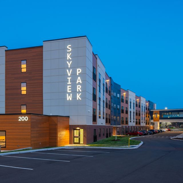 Skyview Park apartments provide affordable homes for seniors at the former site of a Sears store