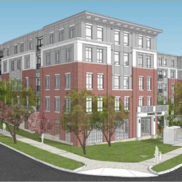 Rendering of Springvale Terrace in Silver Spring, Maryland