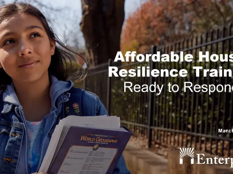 Affordable Housing Resilience Training: Ready to Respond LA