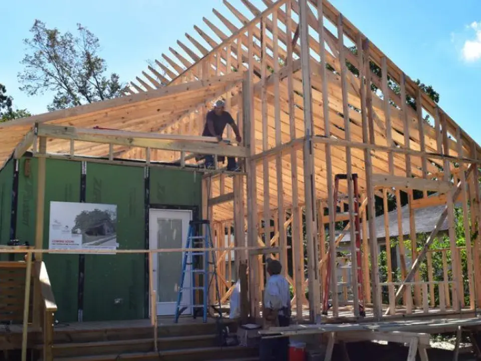 House under construction