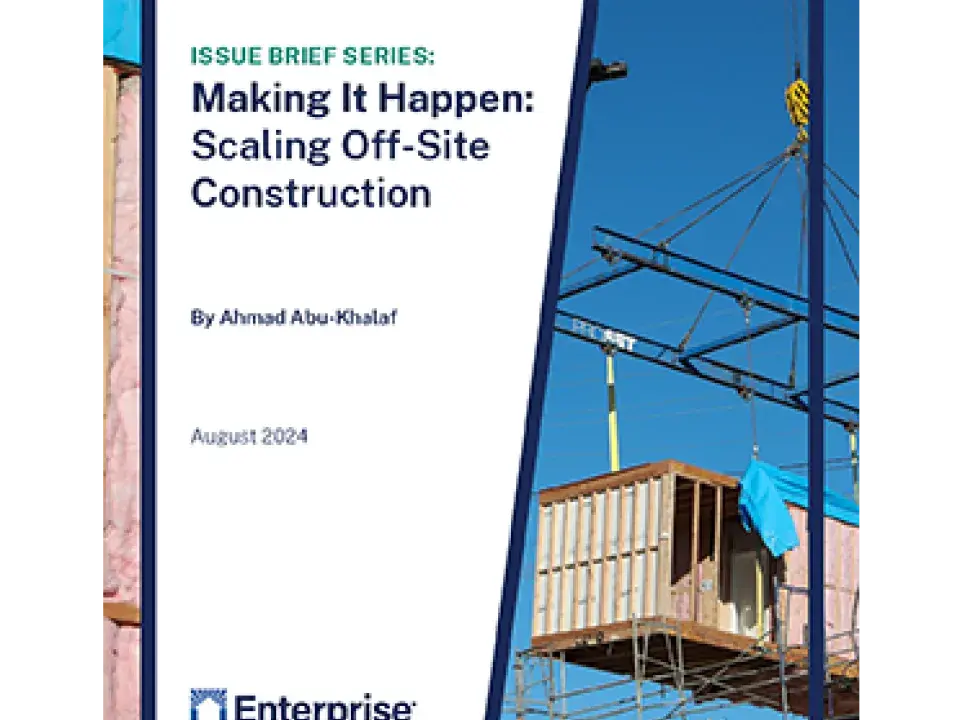 Making it Happen: Scaling Off-site Construction