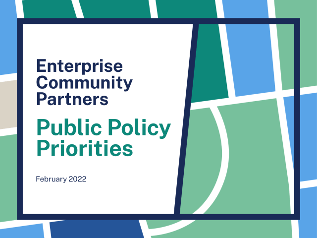 2022 Policy Priorities cover