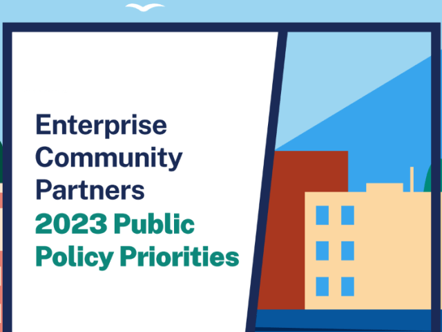 Enterprise Community Partners 2023 Public Policy Priorities