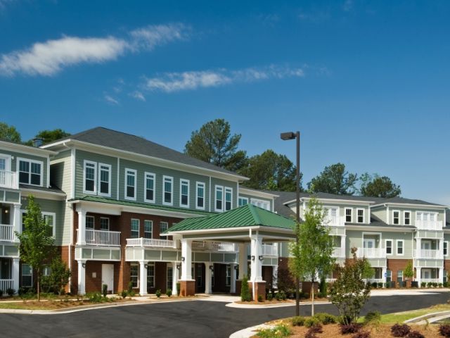 Exterior of AVG Gardens