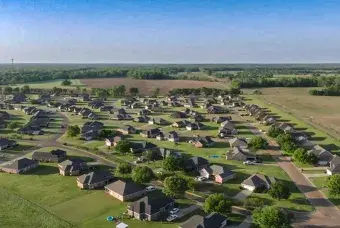 An aerial view of Mississippi